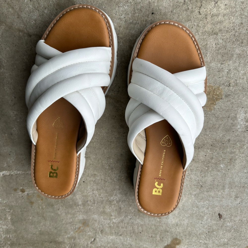 White Sandals